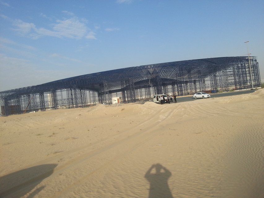 峨眉山大型场馆网架工程